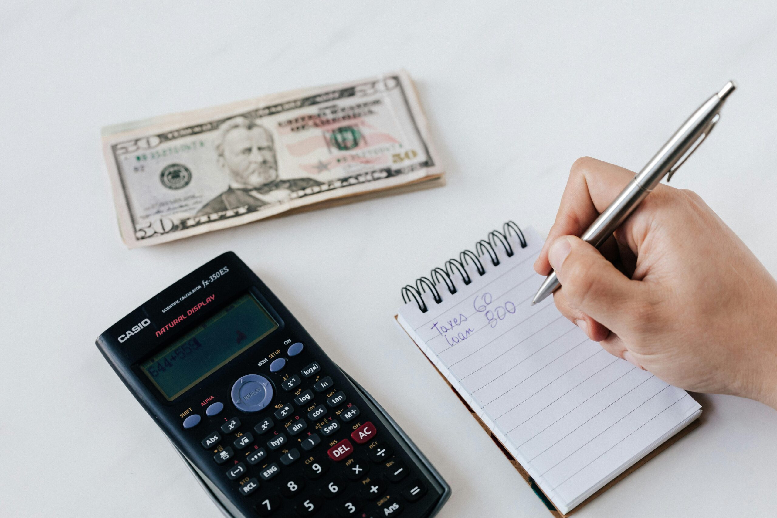 Personal loan comparison with calculator and notes